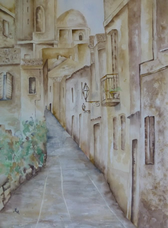 Italy Painting by Jenny